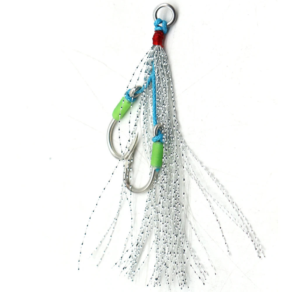 High Carbon Steel Fishhook Slow Jigging Hooks Assist Hook Japan Fishing Hooks