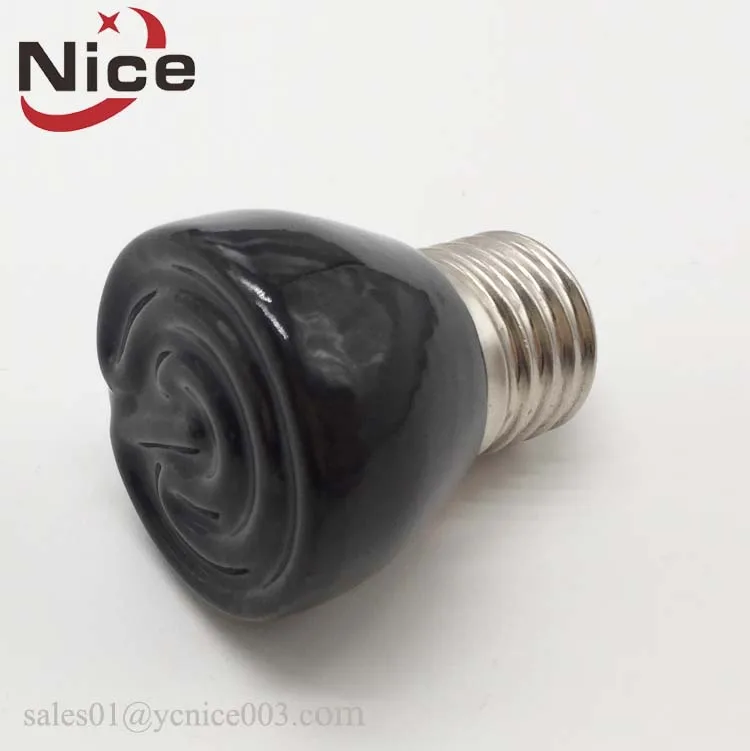 60w Infrared E27 Ceramic Heating Emitter Bulb