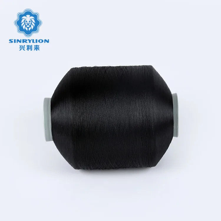 High quality twisted polyester yarn fdy 300d96f grade AA 540233 54025200 hs code of polyester yarn for woven label