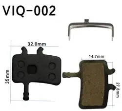 Factory Bike MTB Bicycle Disc Brake Pads Resin Semi-metallic Brake Pad for bike