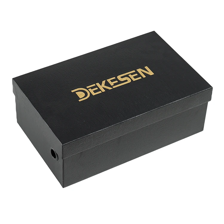 Customize Logo Printed Black Paper Flat Pack Rigid Cardboard Clothing Cosmetic Shoe Foldable Packaging Magnetic Folding Gift Box