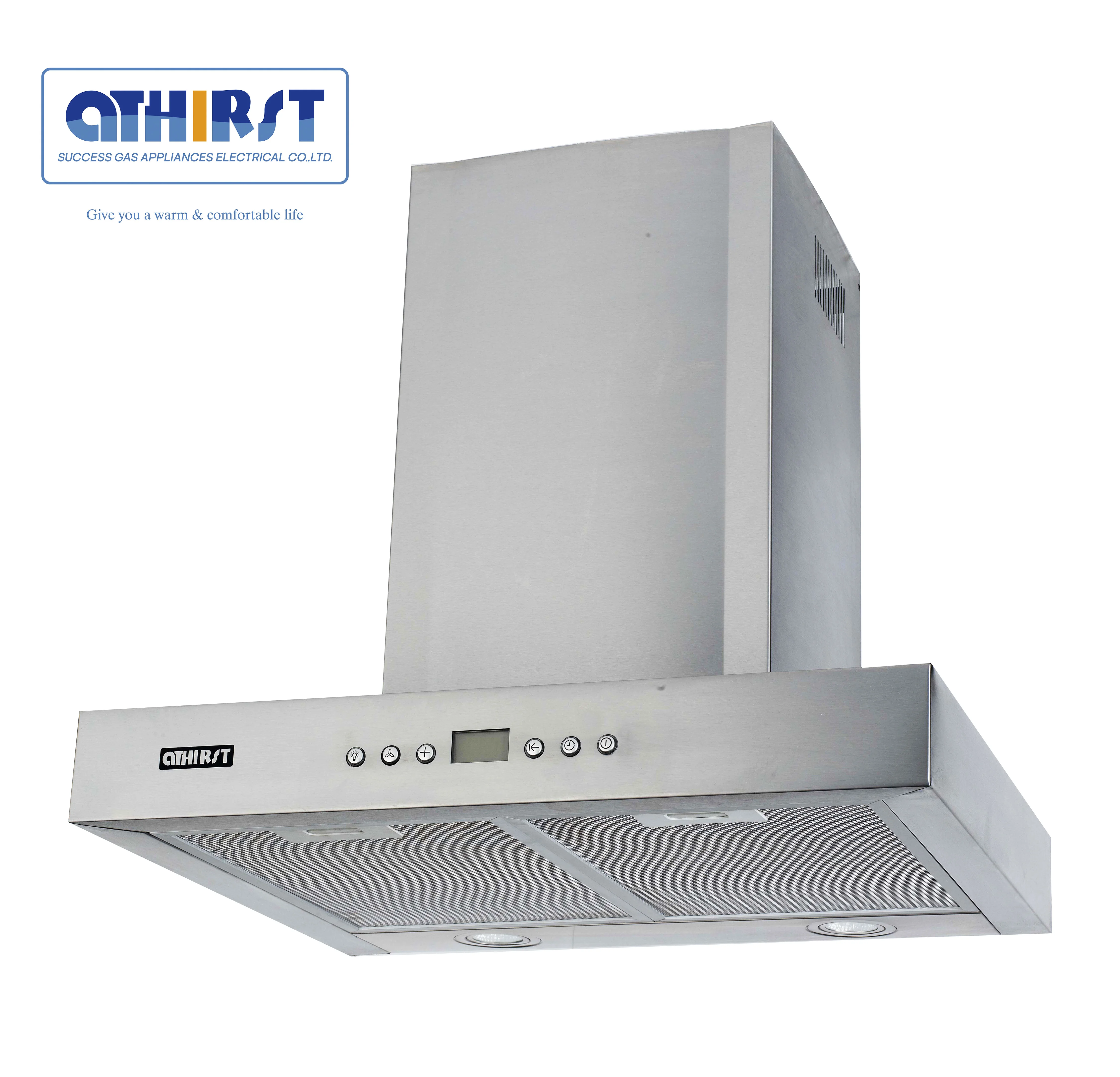CE 60cm  90cm European type copper motor high quality T sharp Wall mounted Chimney Range hood Kitchen hood Cooker hood