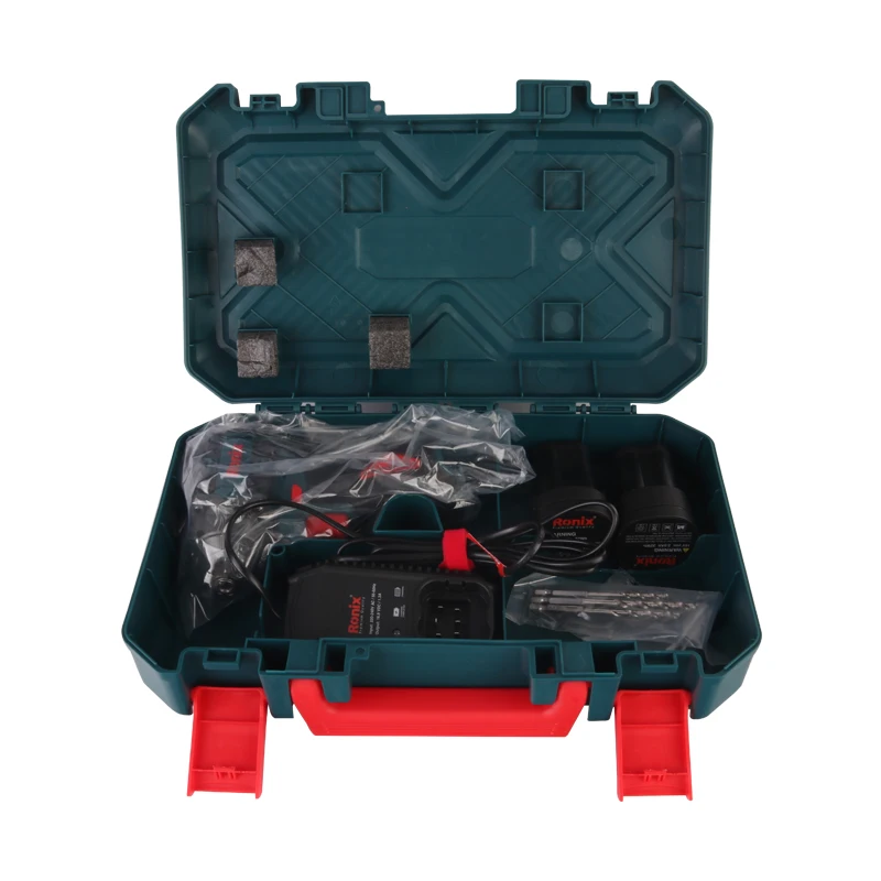 Ronix 8668 Беспроводная отвертка 150N.m Регулируемая 2-позиционная Ручка 0-3200 об/мин 16 В 2.0Ah бесщеточный беспроводной шуруповерт