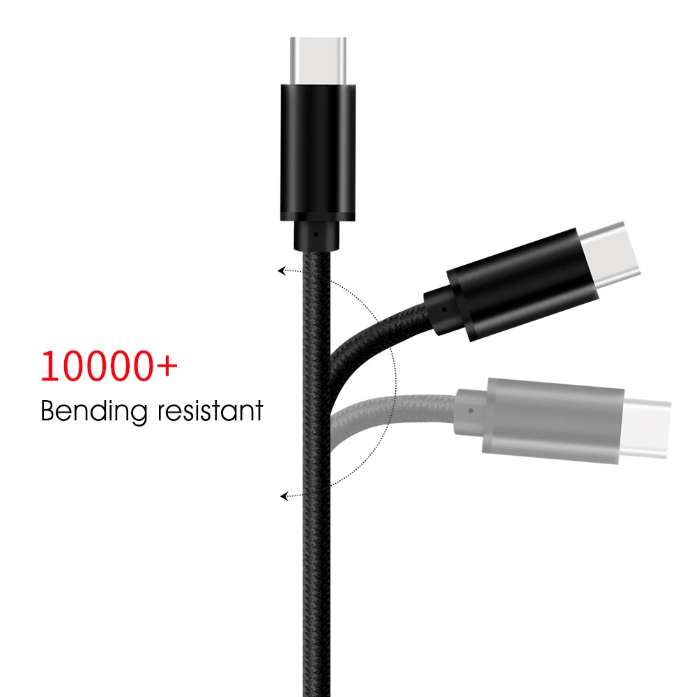 2025 new USB c to USB c 3.1PD Data Transfer USB 60W 100w 200w High Speed Transfer charge cables