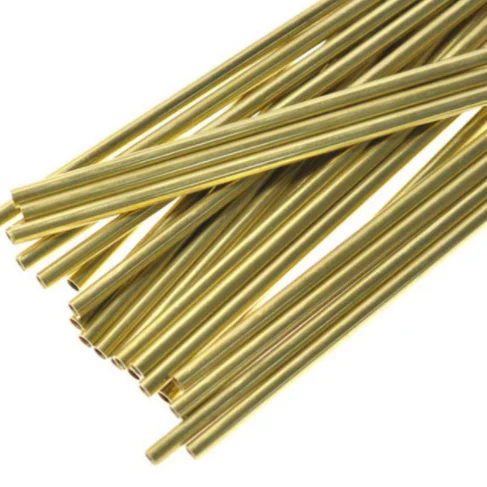 H62 H65 H68 Small Diameter 1/4' 3/8' 3/4' Brass Tube Pipe Straight Brass Pipe With Custom Size