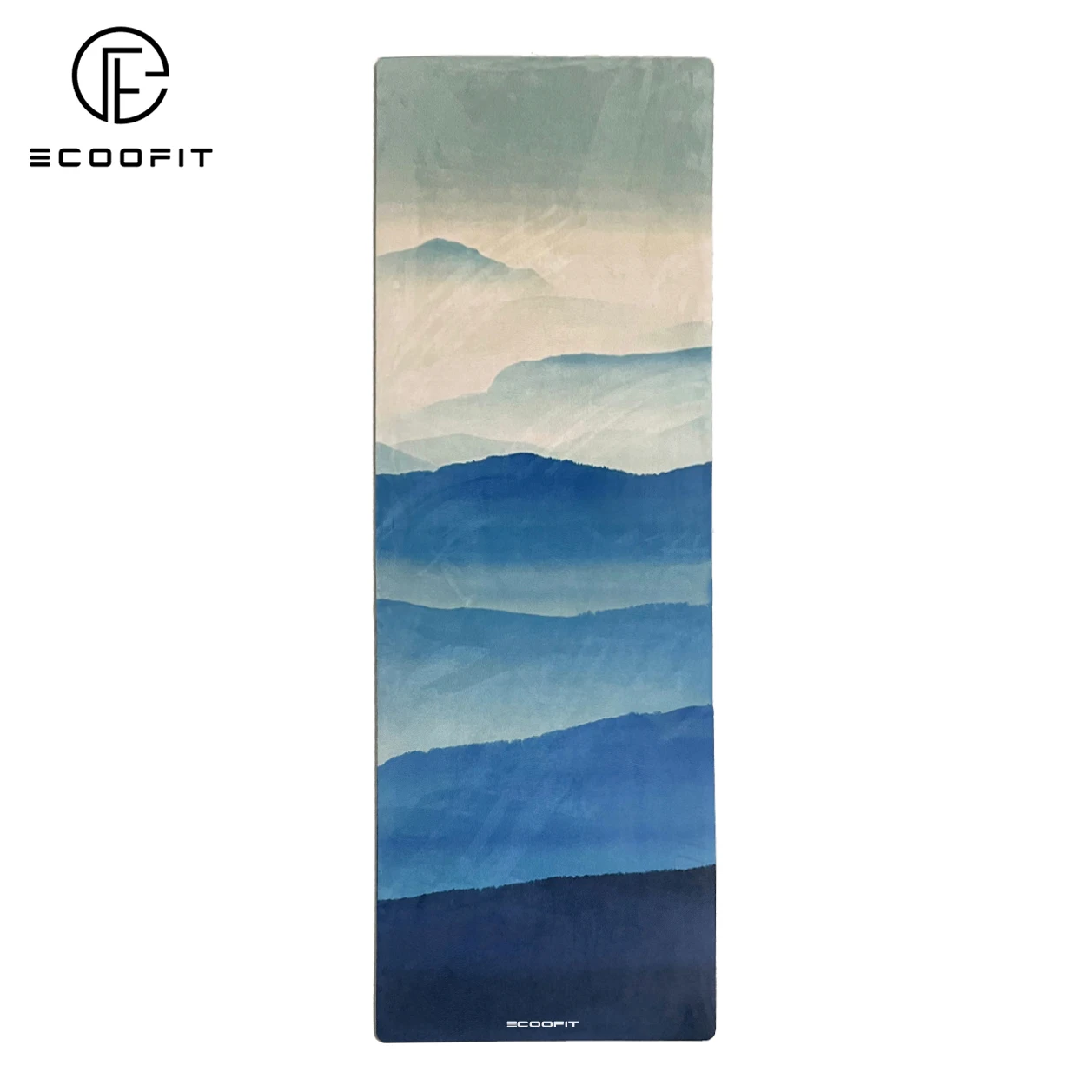 Sunset Distant Mountains Custom Printed Washable Yoga Mats China Wholesale Exercise Mat Yoga Nonslip Disposable Yoga Mats