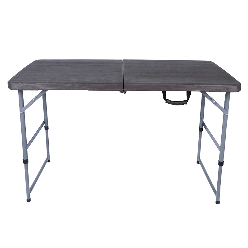 Оптовая продажа черный складной стол из нержавеющей стали пластиковые складные переносные столы