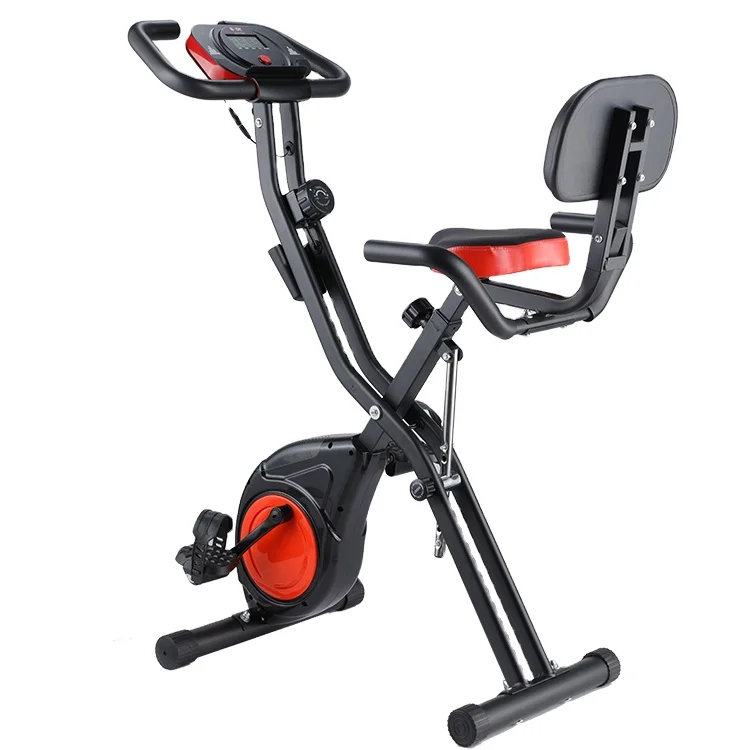 cycle vigor fitness pedal stationary recumbent folding magnetic gym training ergometer bicycle indoor steel exercise bike