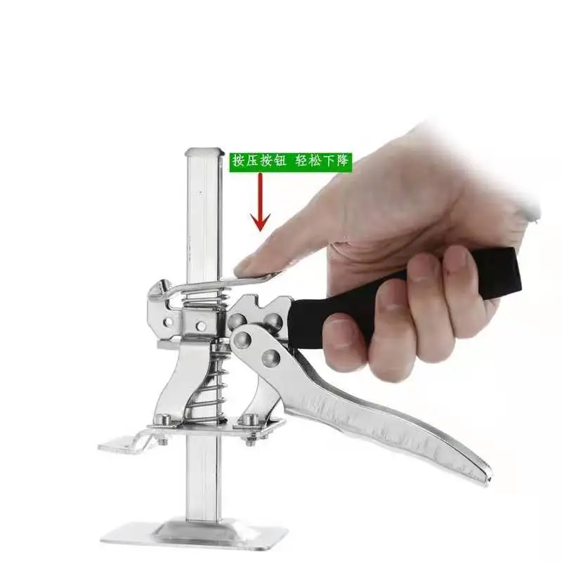 Tile Leveling System Door Use Board Lifter Handheld Jack Labor-Saving Clamping Hand Tool