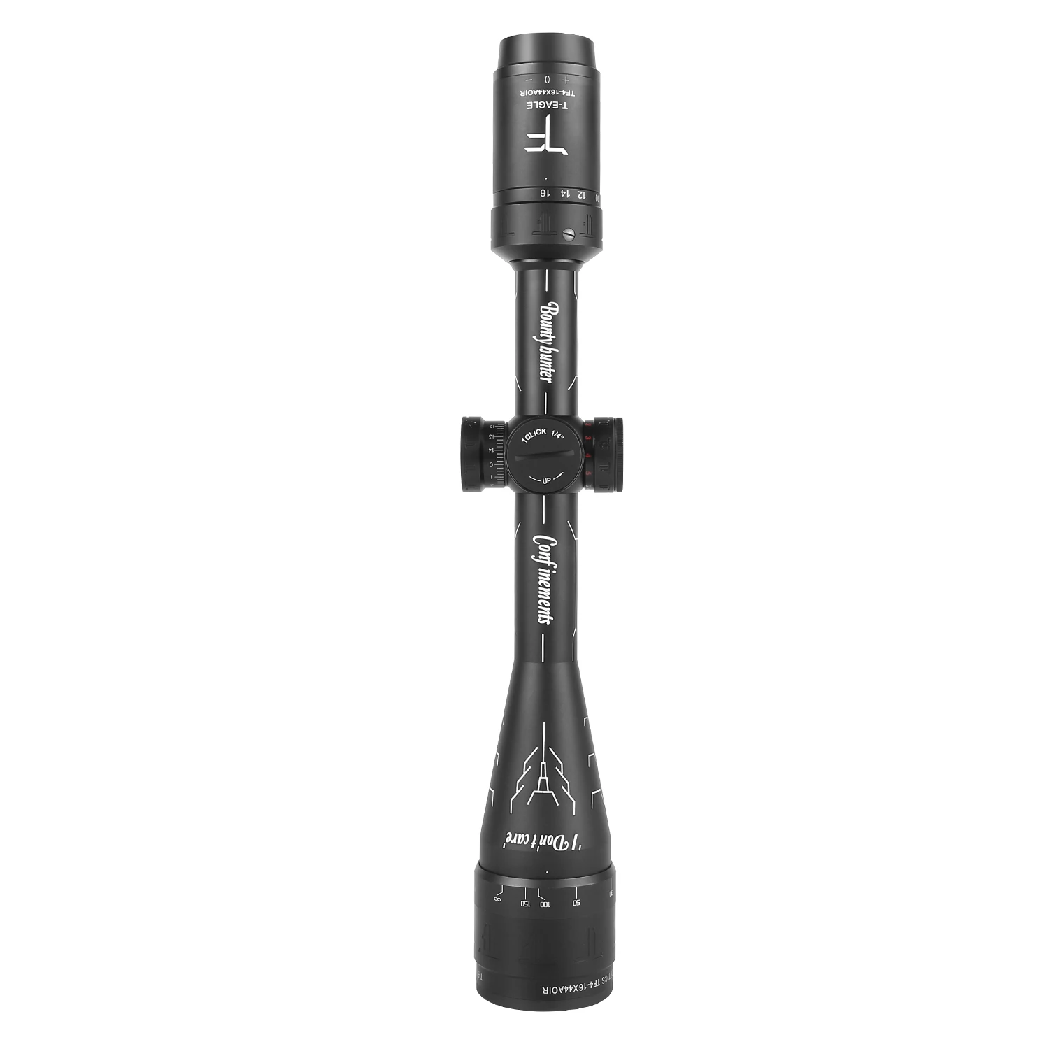 Новый дизайн T-EAGLE TF 4-16X44 AOIR дальнего действия оптический прицел красный зеленый с подсветкой