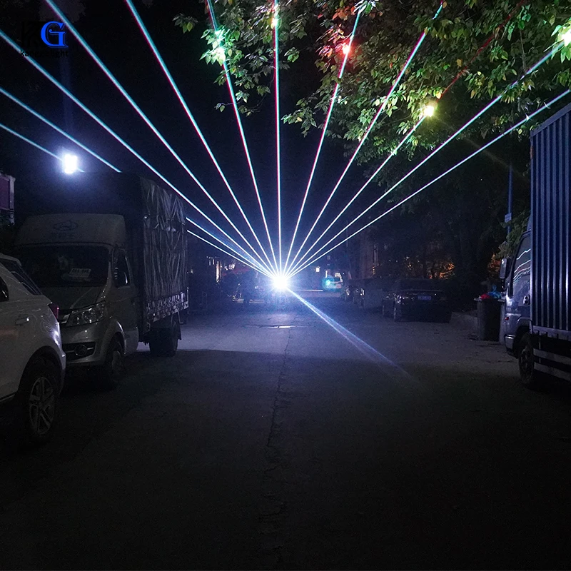 Outdoor IP65 DJ Laser Light 15W 20W 25 W 30W 40W RGB Stage Laser Lights ILDA 3D Scanner Laser Light for Party Shows