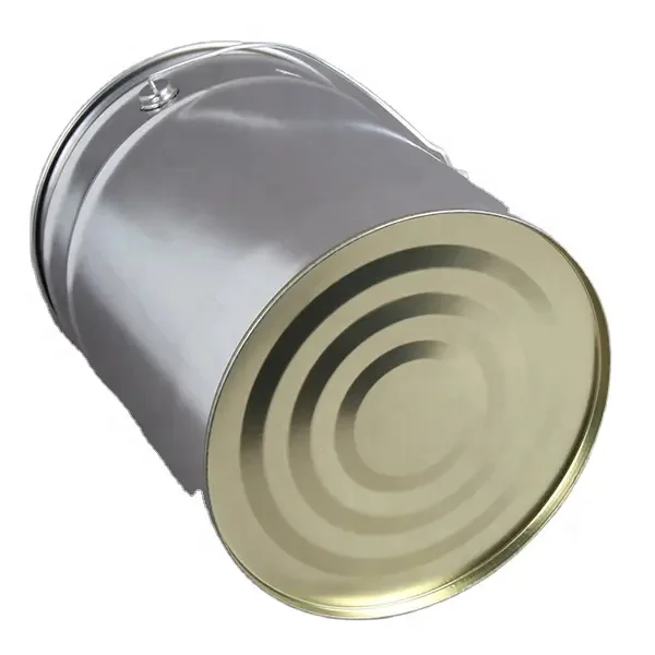 Пустая металлическая жестяная банка на заказ, многоразовая крышка контейнера с жестяной канистрой шелкографии и алюминиевой крышкой