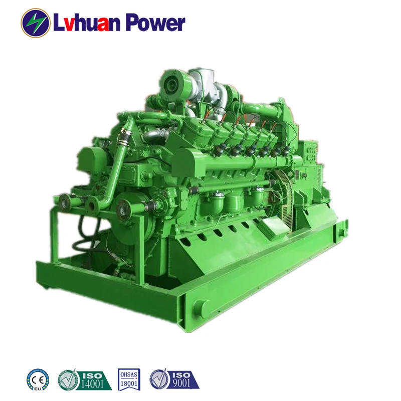 10-600kw mini power plant green energy small biogas generator set