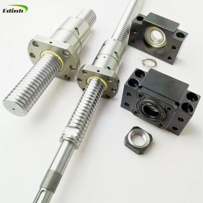 CNC part lead screw SFU1605 ball screw nut 16mm ball screw