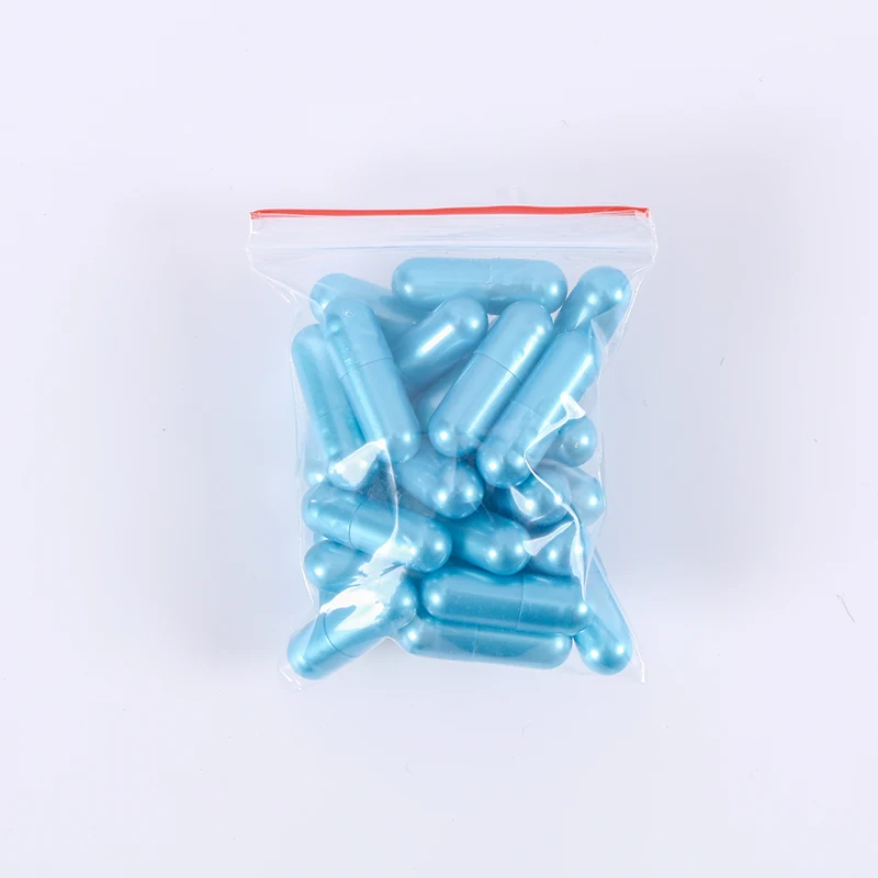 Various colors specifications prices capsule shell production customized hollow capsules