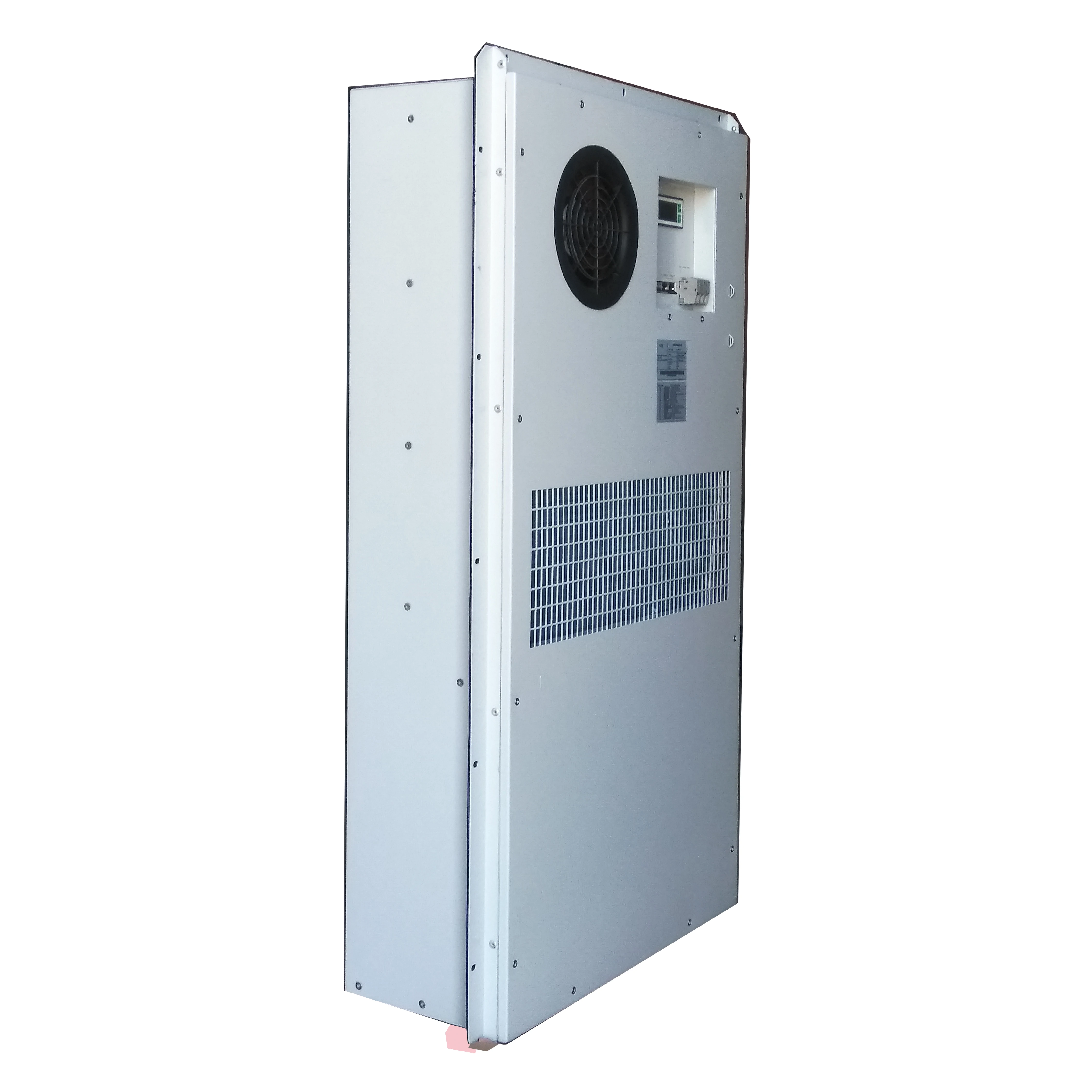 Industrial air conditioner 800W semi embedded compressor air conditioner installed in outdoor telecommunication cabinet