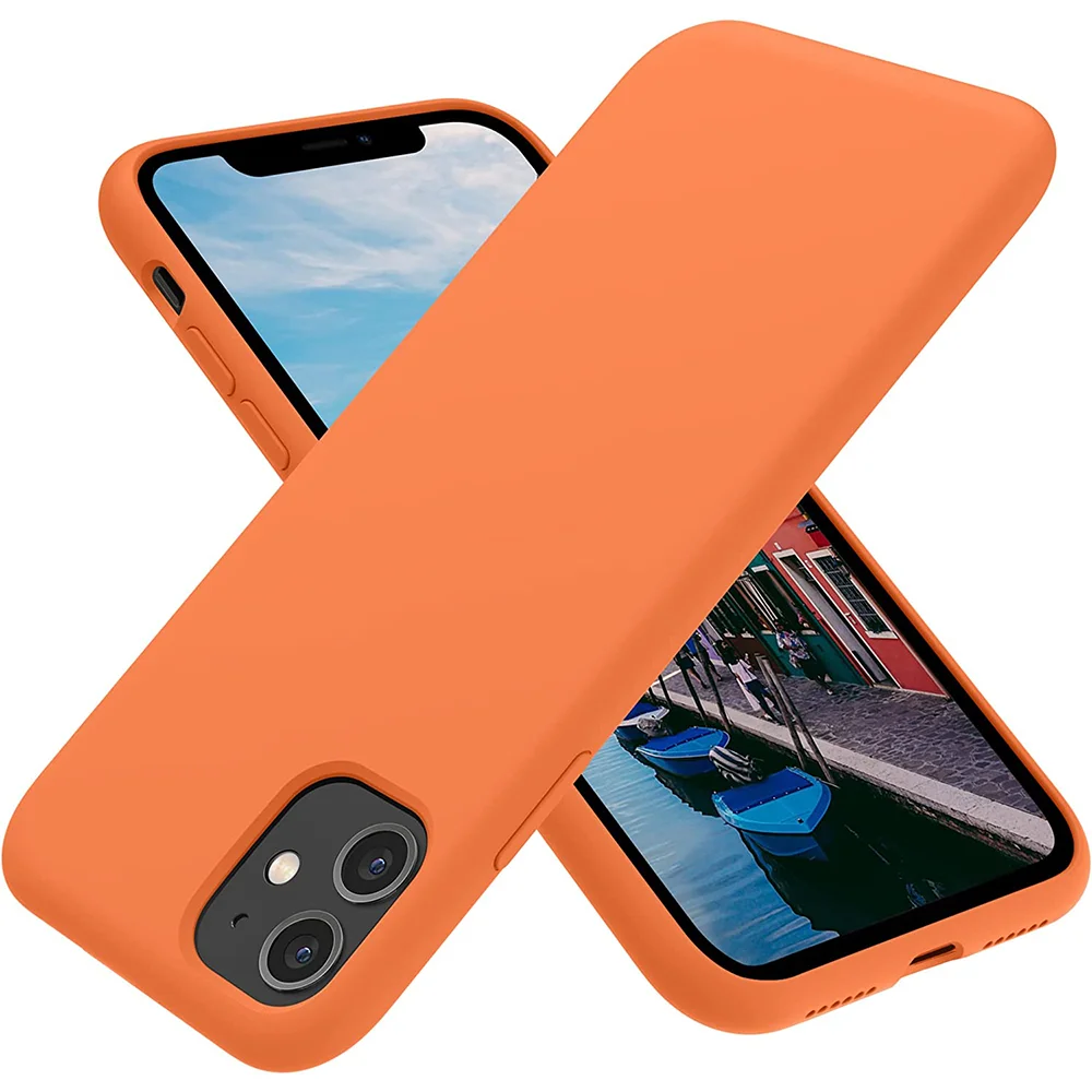 In Stock Silicone Cover Phone Case for iPhone 11 12 13 14 Pro Max Cases