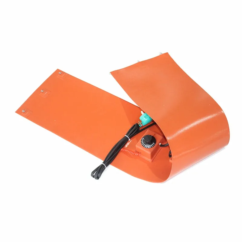 customized electric 55 gallon hot battery heating silicone rubber electric drum heater