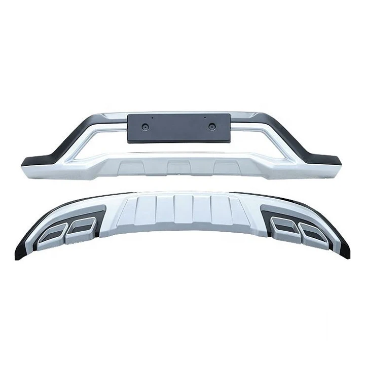 Front and Rear Bumper Guards For Hyundai Tucson 2015-2018 Auto Accessories