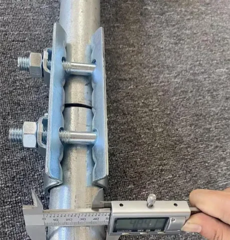 Galvanized Steel Scaffolding Accessories Scaffold Pressed Sleeve Coupler Joint Pipe Clamp Fitting