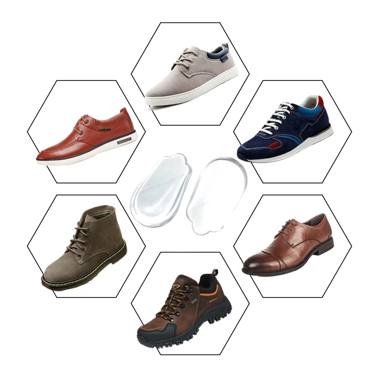Прозрачный амортизатор на высоком каблуке Comfort Shoes Insole Heel Pad