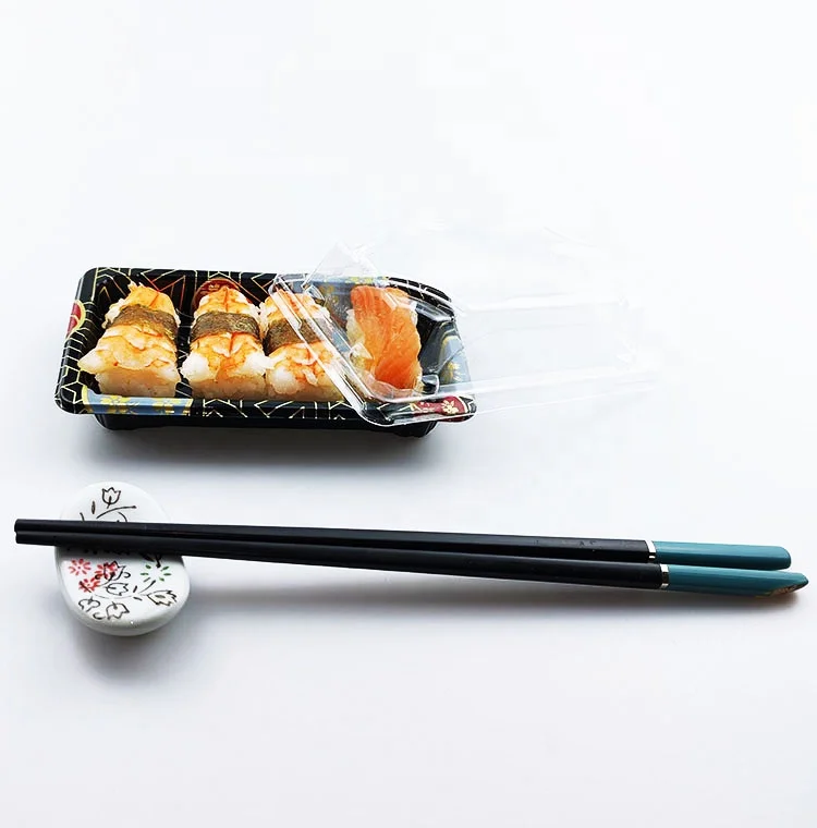 Wholesale Modern Style Convenient rectangle platter Container  Food Open anti fog Lid Plastic Box for take out