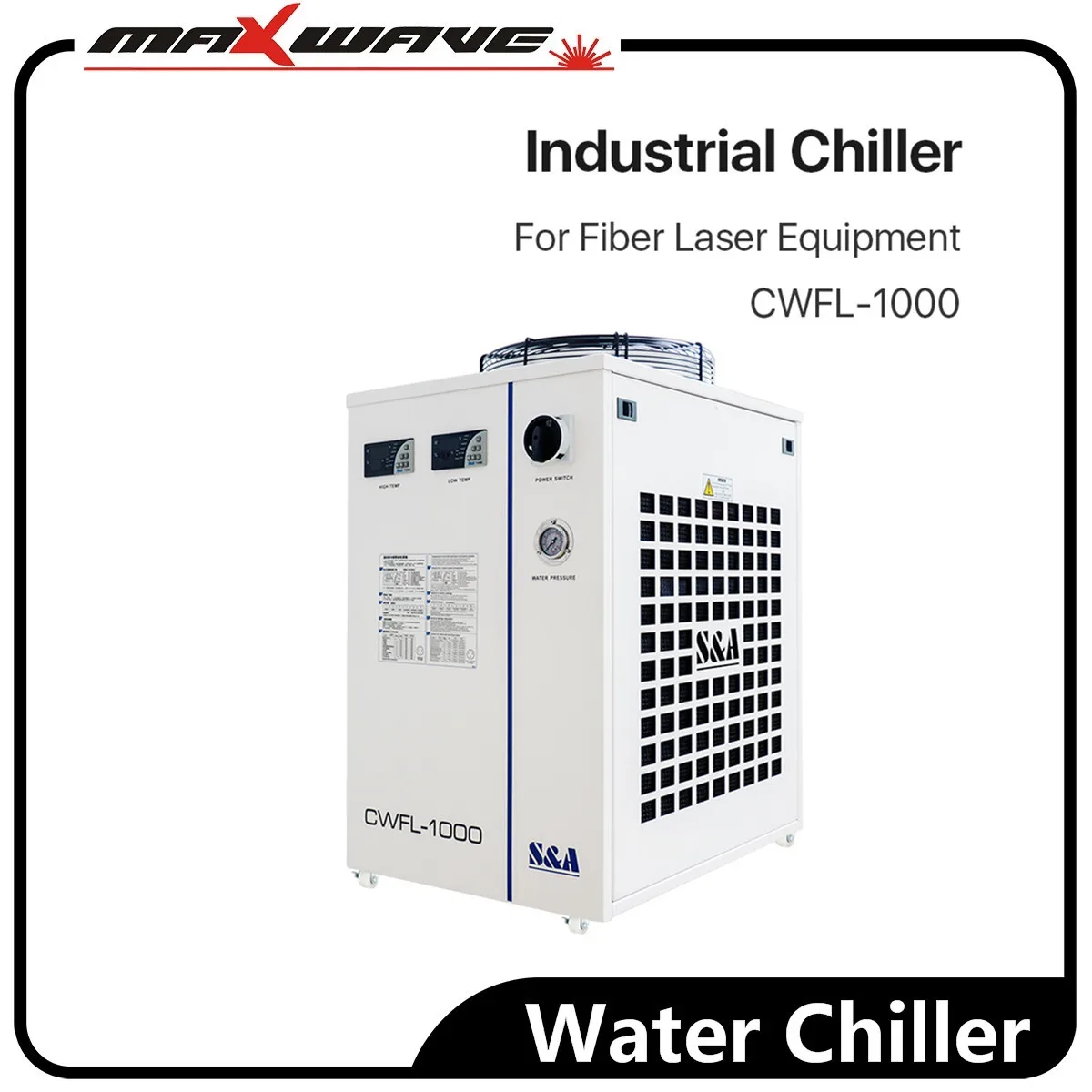 S&A CWFL-1000 Water Chiller 1000W CWFL-1500 1500W Fiber Laser Chiller for Fiber laser cutting machine