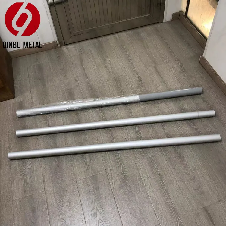 China manufacturer price aluminum telescopic pole aluminum extension pole tent poles telescopic