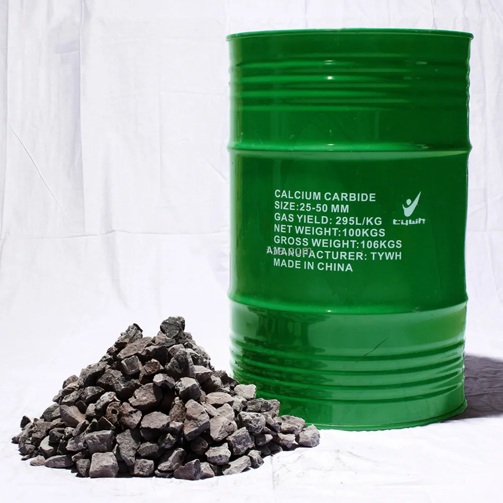 China plant high quality and gas yeild calcium carbide in bulk for sale