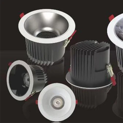 Round Shape ultra slim Luminous White Light Body down lights led ceiling light downlight