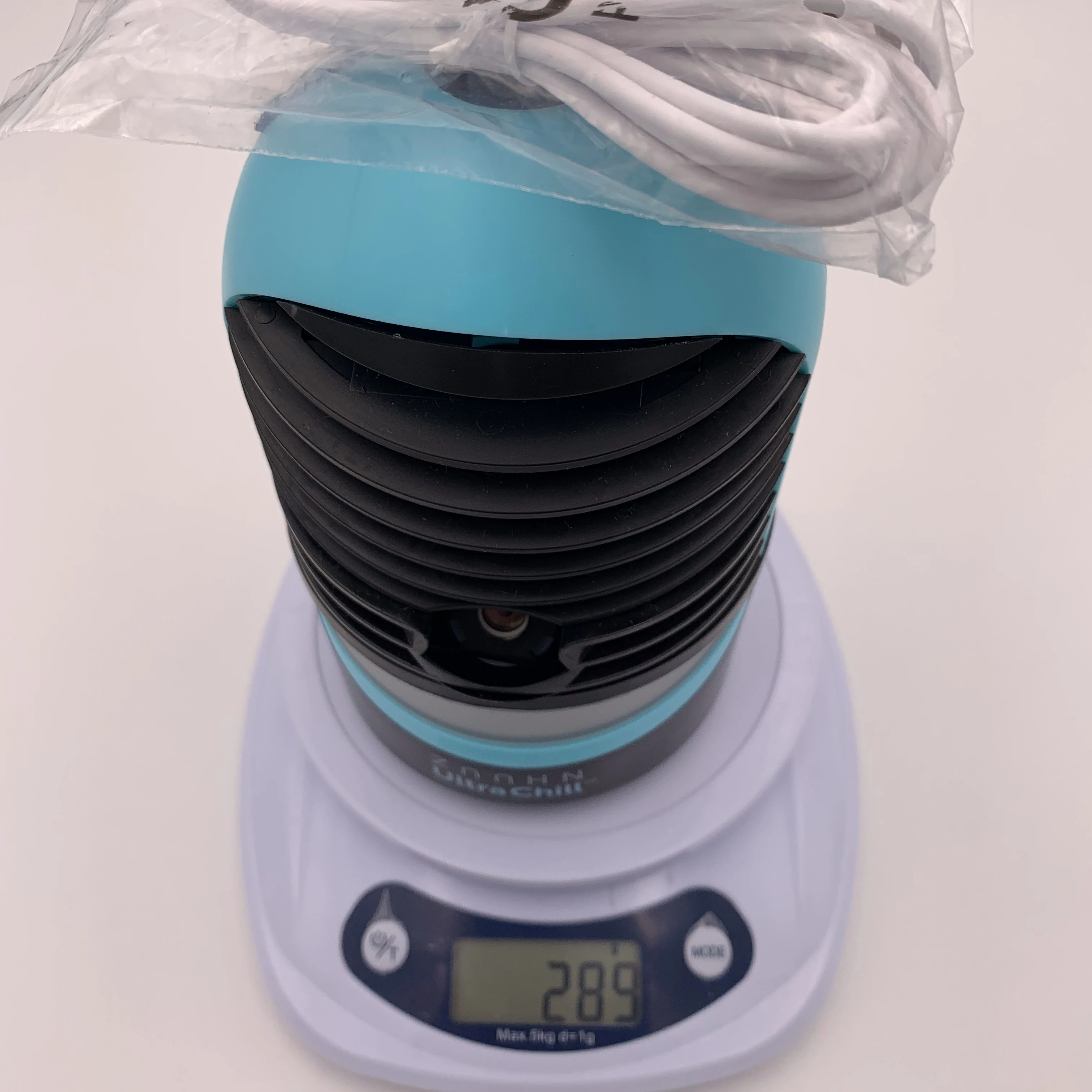 Ultra Chill Deluxe Cool Mist Humidifier USB Desk Fan Portable Filter-less PERSONAL Air Cooler & Diffuser with light