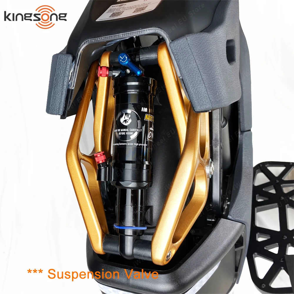 EU Stock Original KS S18 EUC Shock Absorbing Unicycle Frosted Black White International Version without Speed Limit