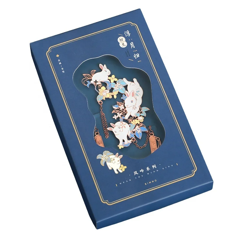 Изготовленный на заказ металлический латунный подарок в китайском стиле набор закладок для книг народного творчества высокого качества по низкой цене на Рождество и день рождения