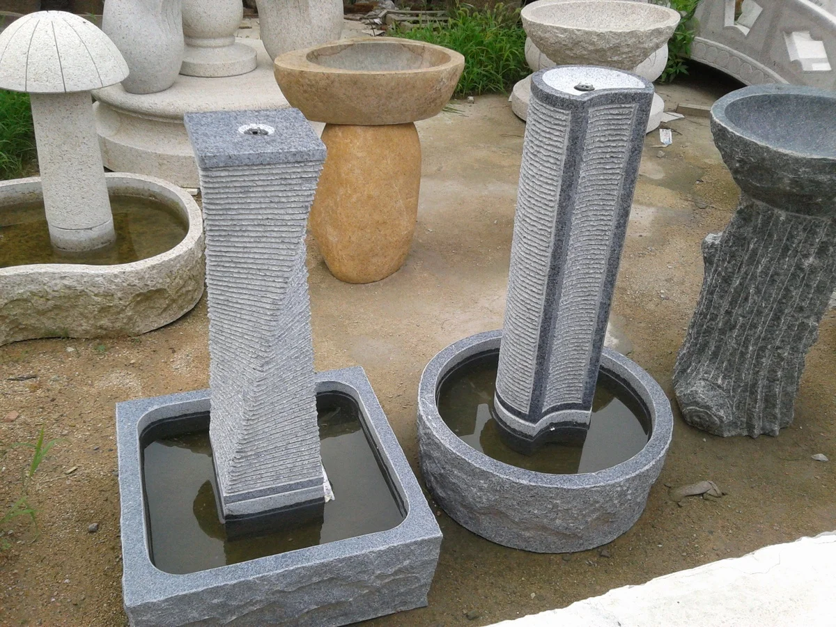 Outdoor Factory Sale Granite Landscaping Stone for Garden Fountain Decor
