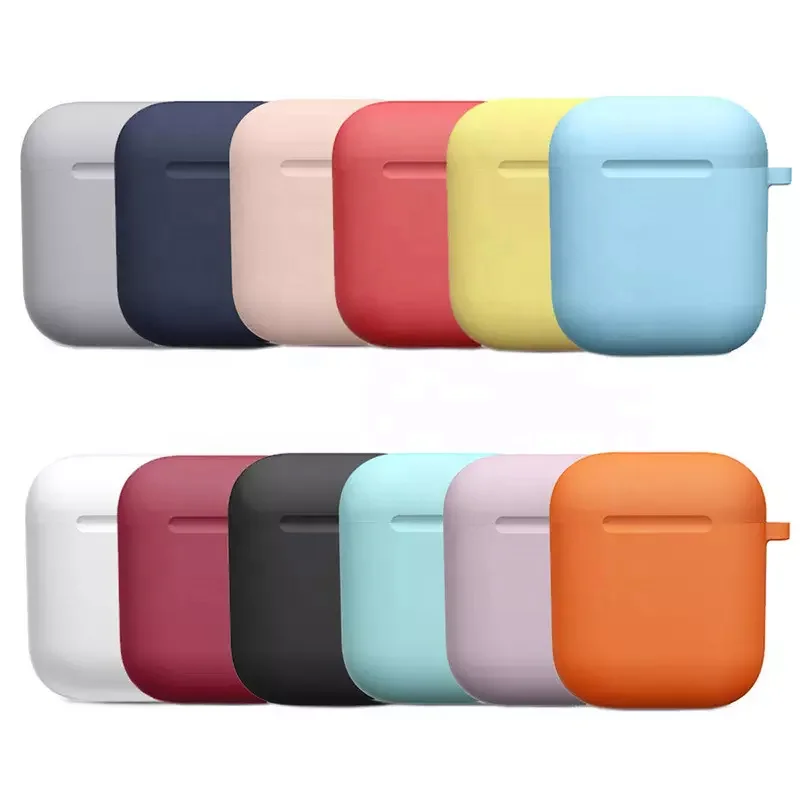 Лидер продаж милый цветной чехол для наушников AirPods Pro 2 1 жесткий из поликарбоната роскошный матовый защитный