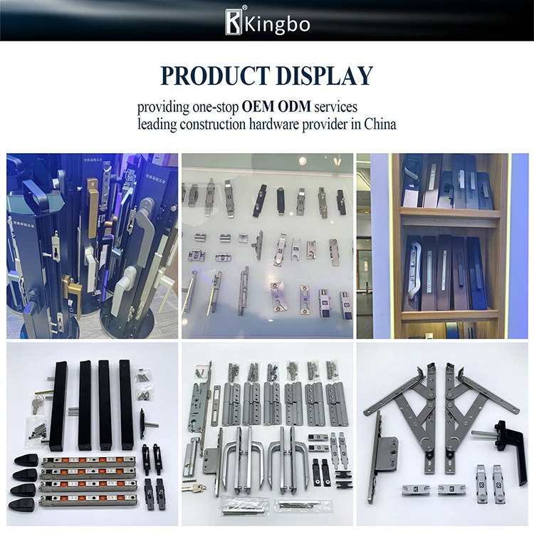 Window Handle With Lock Key Aluminium Casement Upvc Stainless Steel Door Appearance Sliding Hardware Accessories Multipoint Pull