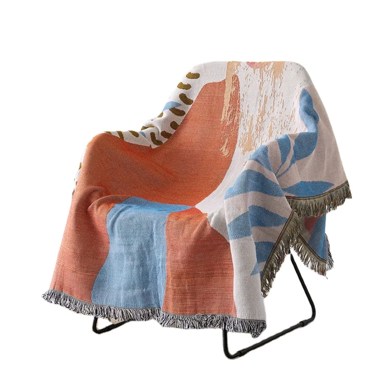 Wholesale Plant Design Woven Tapestry Polyester And Cotton Tapestry Custom Woven Tapestry
