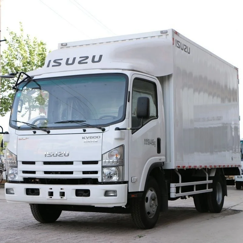 Высокое качество 6 тонн нагрузки 120 л.с. новые грузовики isuzu