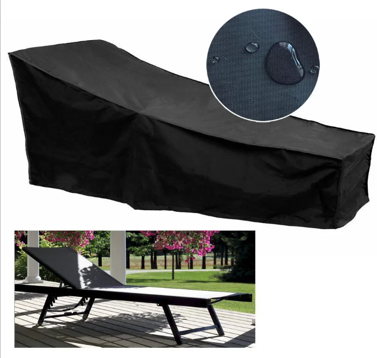 
Outdoor garden chair sun waterproof and UV proof reclining chair cover 