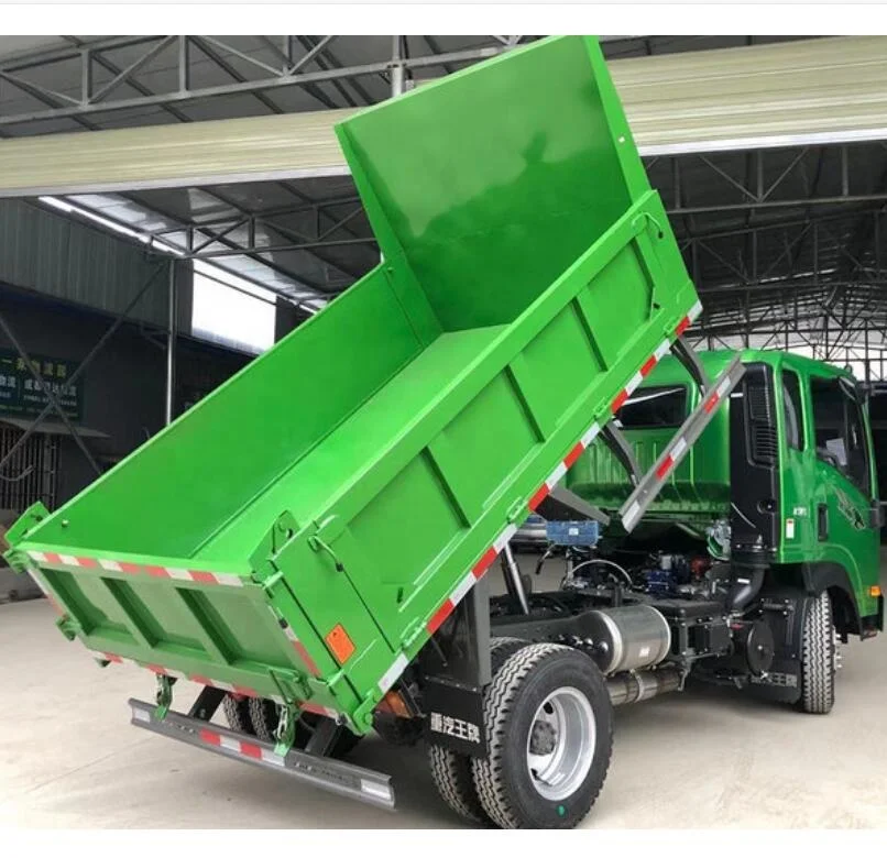 116 hp howo sand stone transport small tipper truck