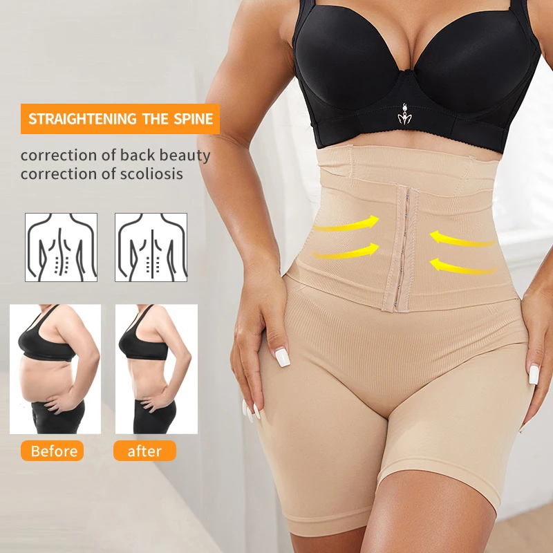 Tummy Shaper Corset for Weight Loss Waist Trainer Butt lifter Slimming Underwear Adjustable Waist Cincher Shapewear