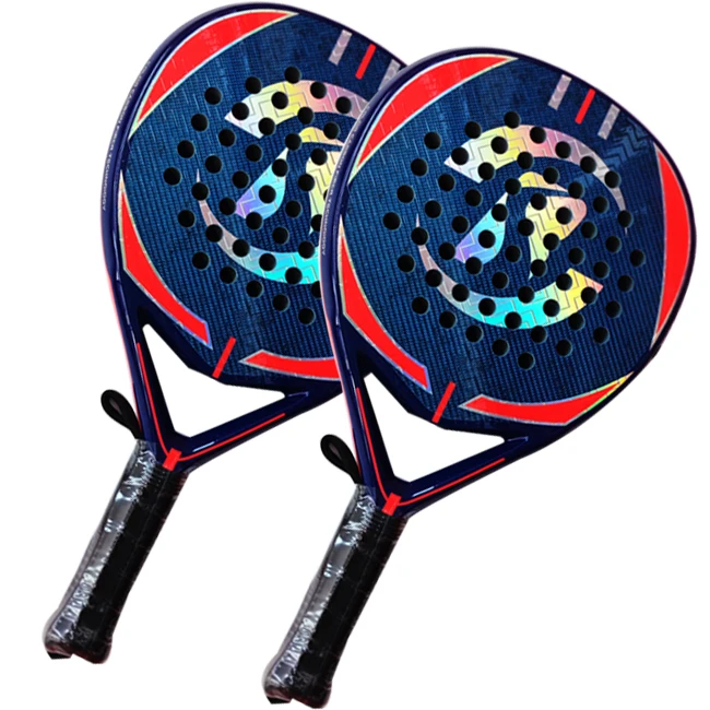 Factory Price Customize Carbon Fiber Padel Racket Full Carbon 3K 12K 18K Padels OEM RACCHETTE PADEL