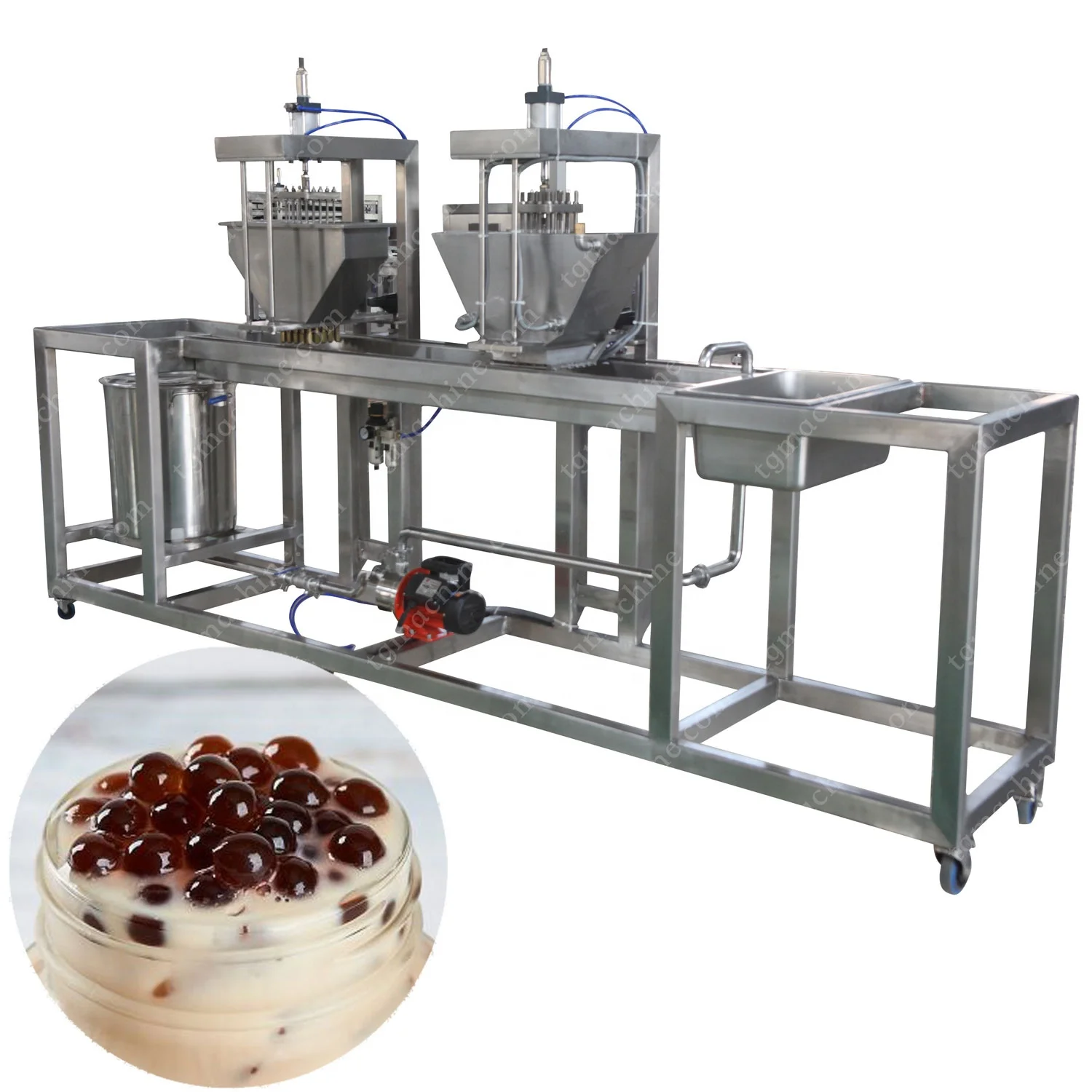 Small industry machinery agar pearls machine fruit popping boba making machine