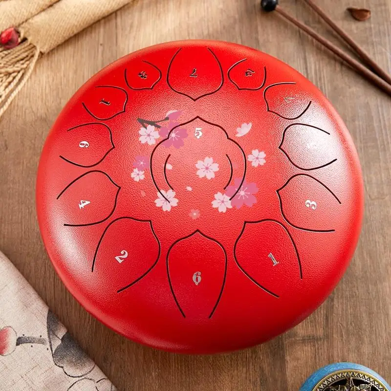 12 inch 13 steel drum tongue drum machine musical instrument personalized customization