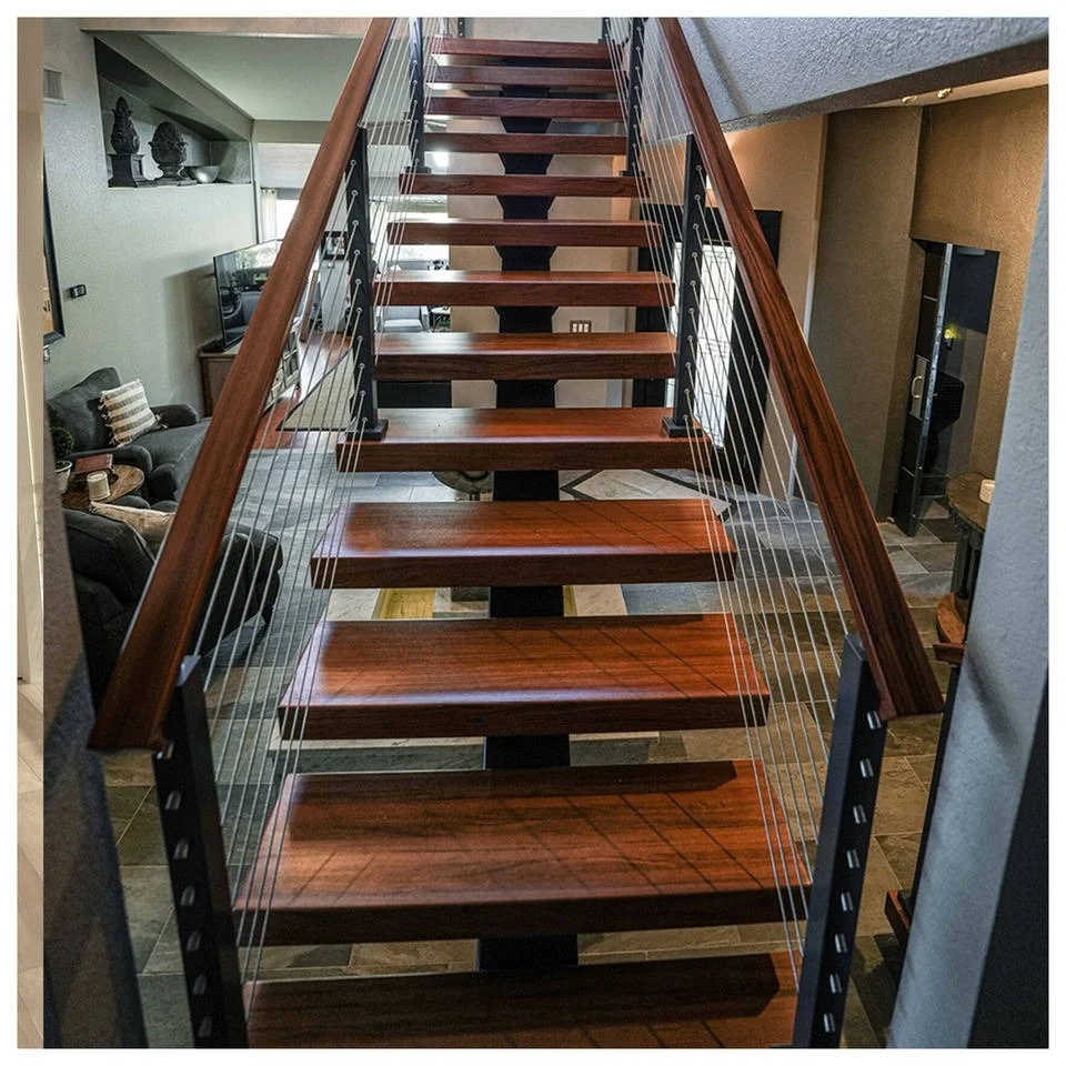 EKOO Top-ranked wire rope stainless cable railings for balcony fencing cable railing deck posts