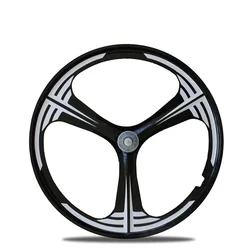 Magnesium alloy 26 inch mountain bike accessories parts integrated smooth strong hub rim