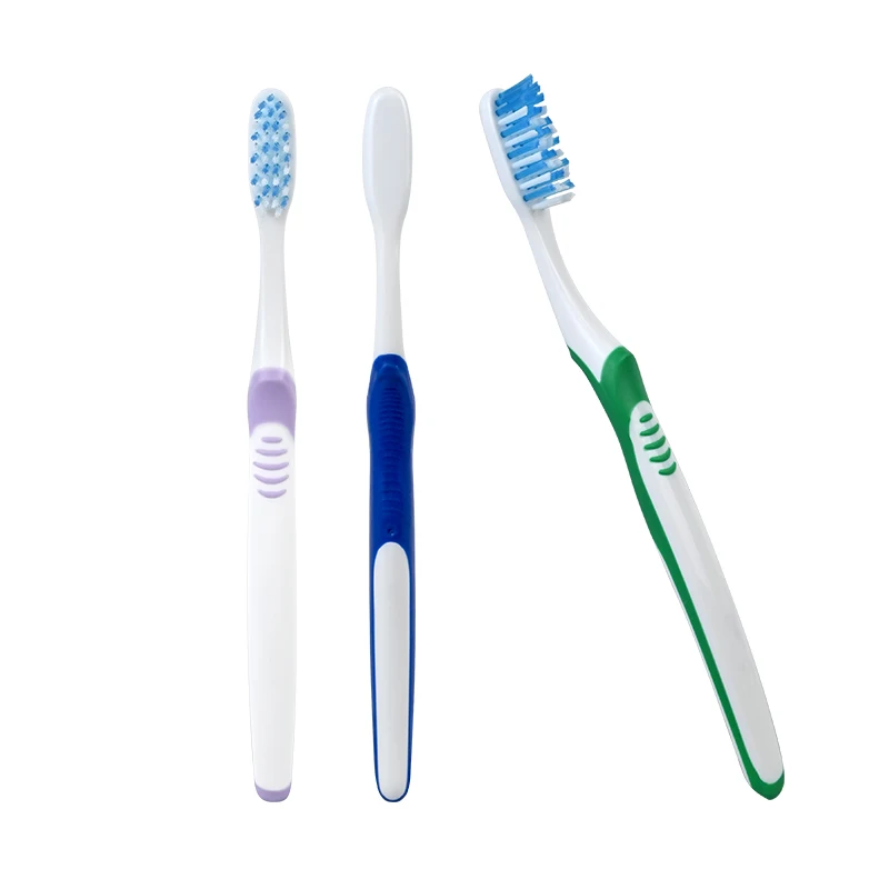 soft adult toothbrush with high density bristles cleaning with nylon dupont bristles high quality tooth brush factory customized