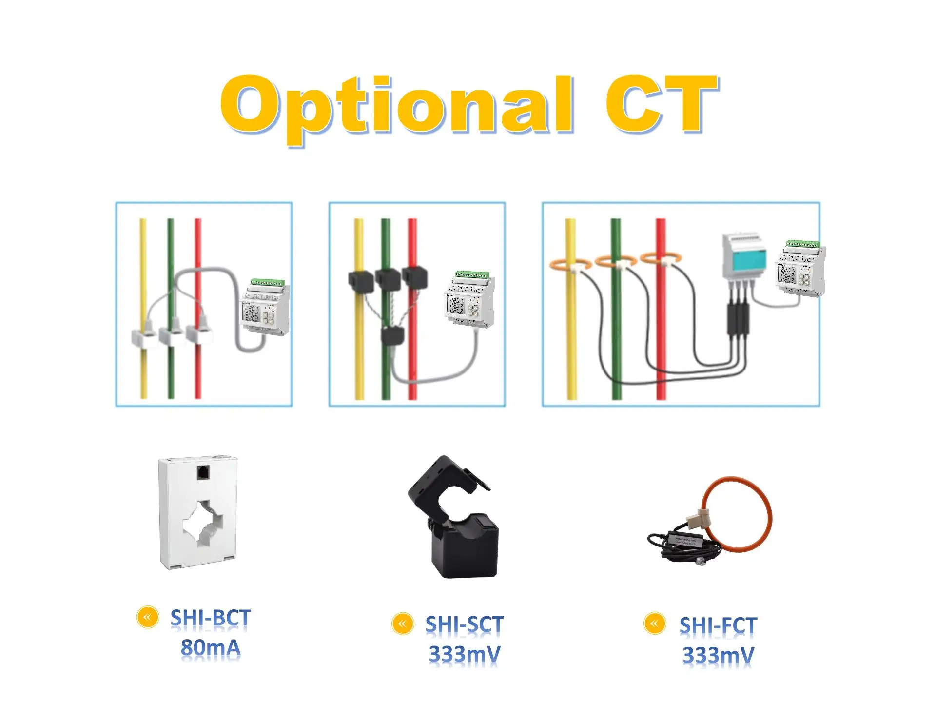 Multi channel power measuring AC din rail 3 phase RJ12 plug-in Lora energy meter