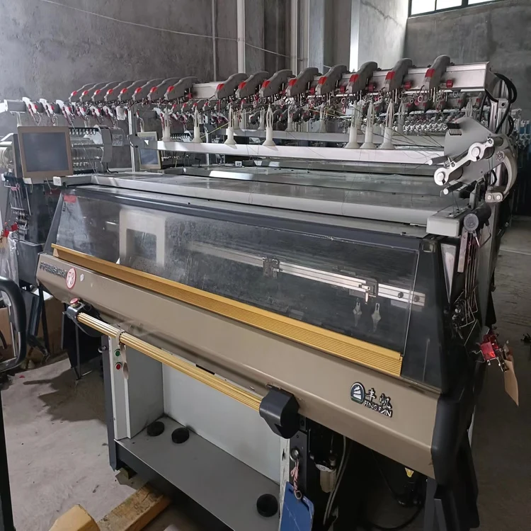 used 3D Flyknit Shoe Upper Knitting Machine
