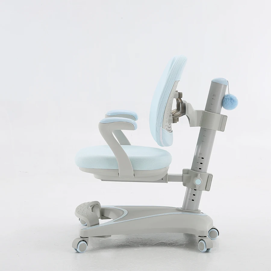 
Sihoo Wholesale Professional Height Adjustable Double Back Multi Function Wooden Baby High Chair for Baby Feeding Pink Green 